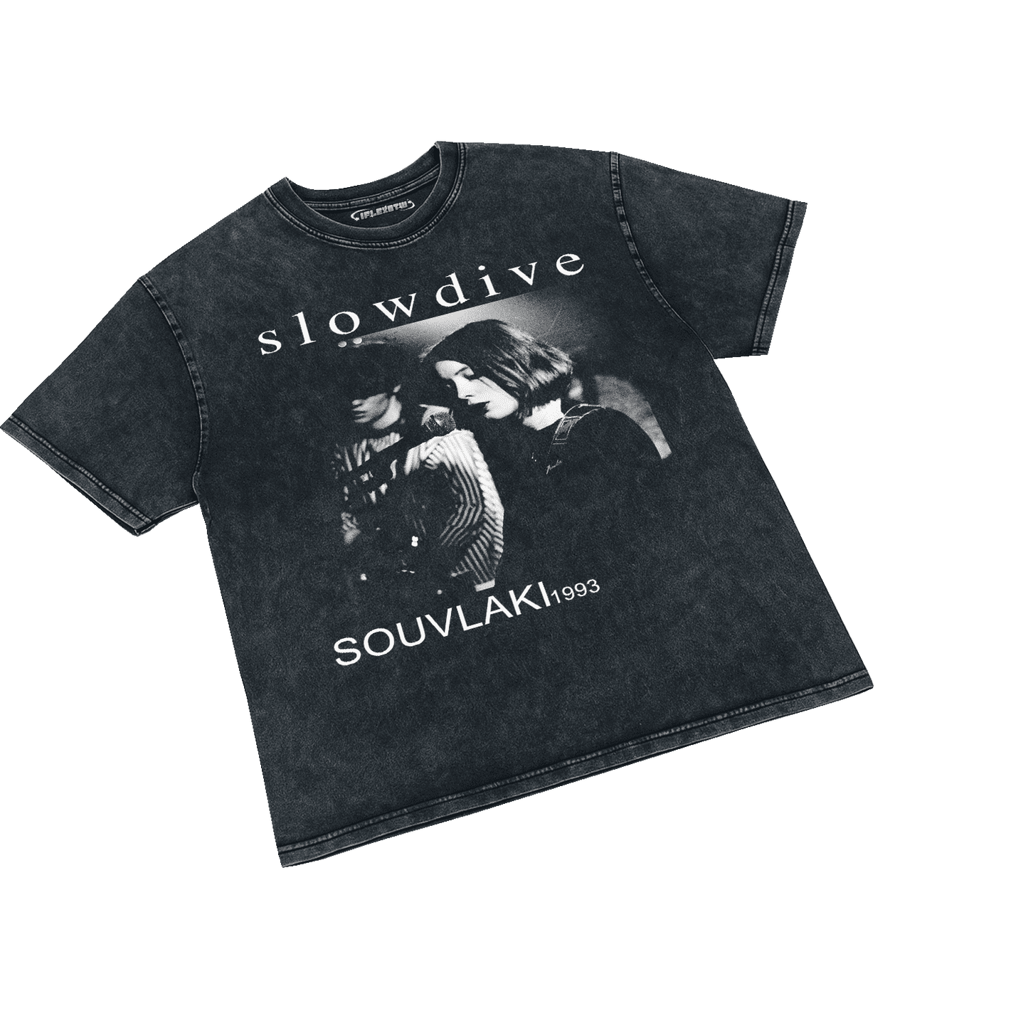 SLOWDIVE ACID WASH TEE