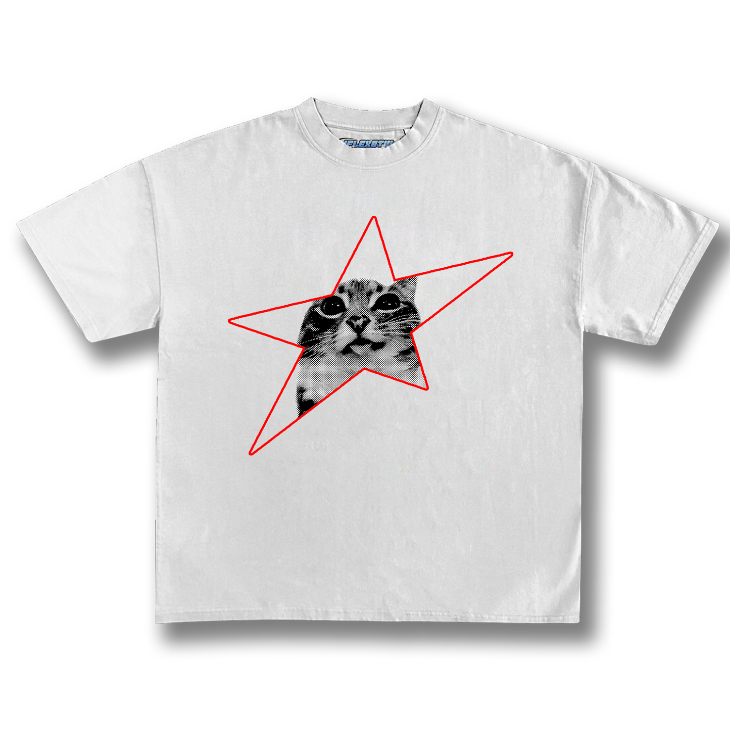 Y2K STAR CAT TEE