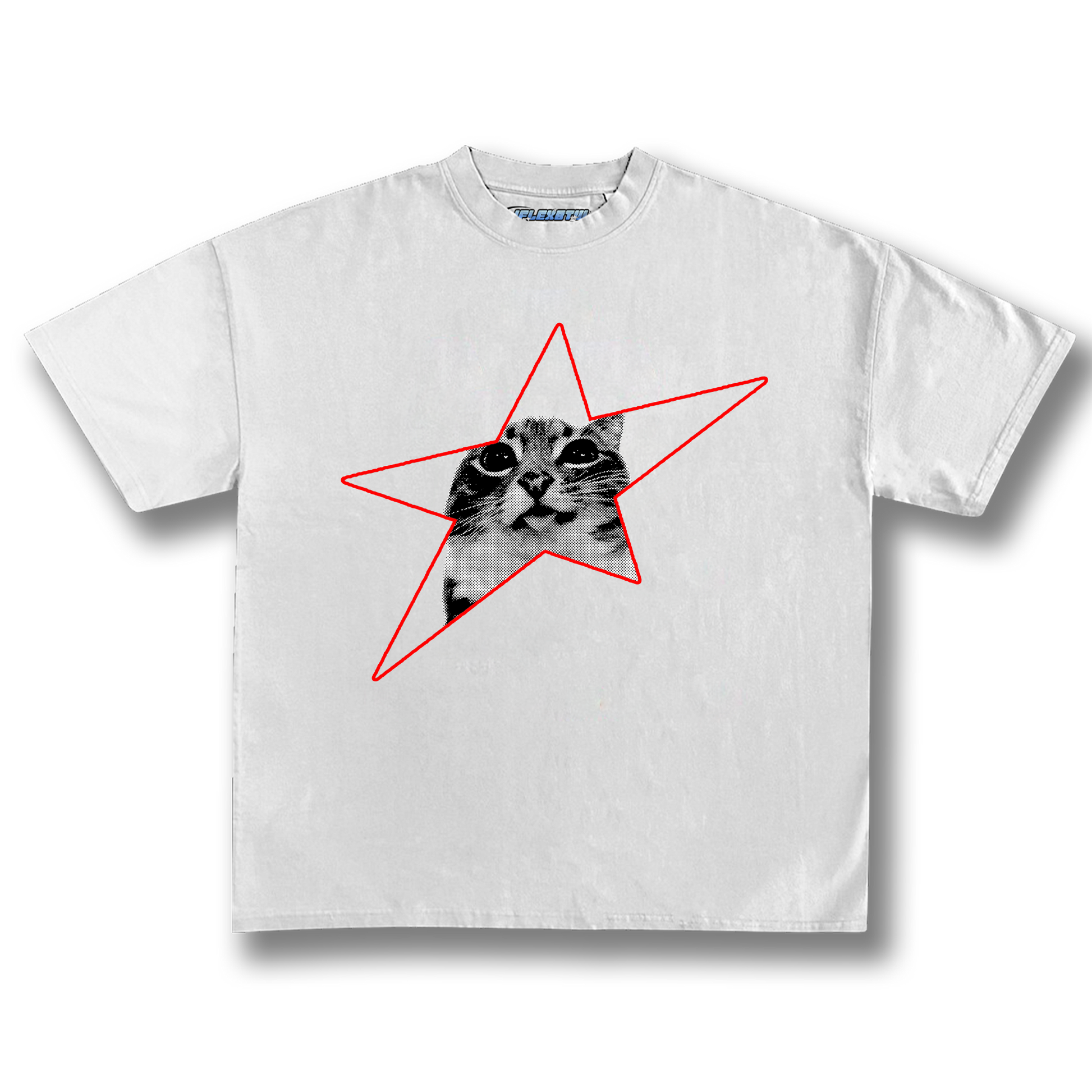Y2K STAR CAT TEE
