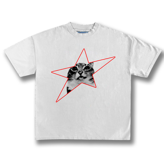 Y2K STAR CAT TEE