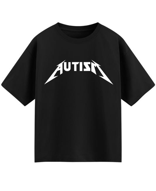 Black Oversized T-shirt Front Design