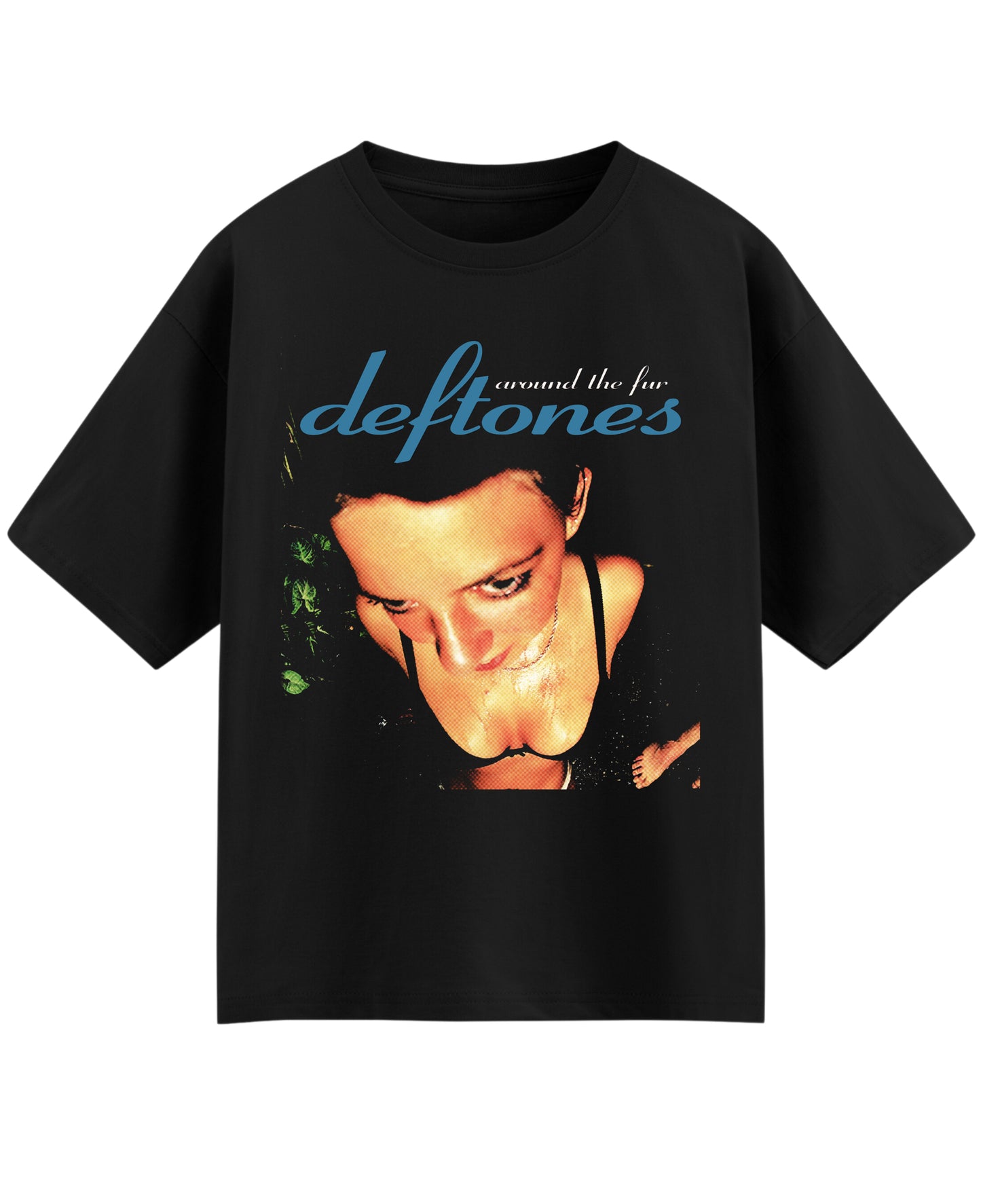 Black Oversized T-shirt Front Design