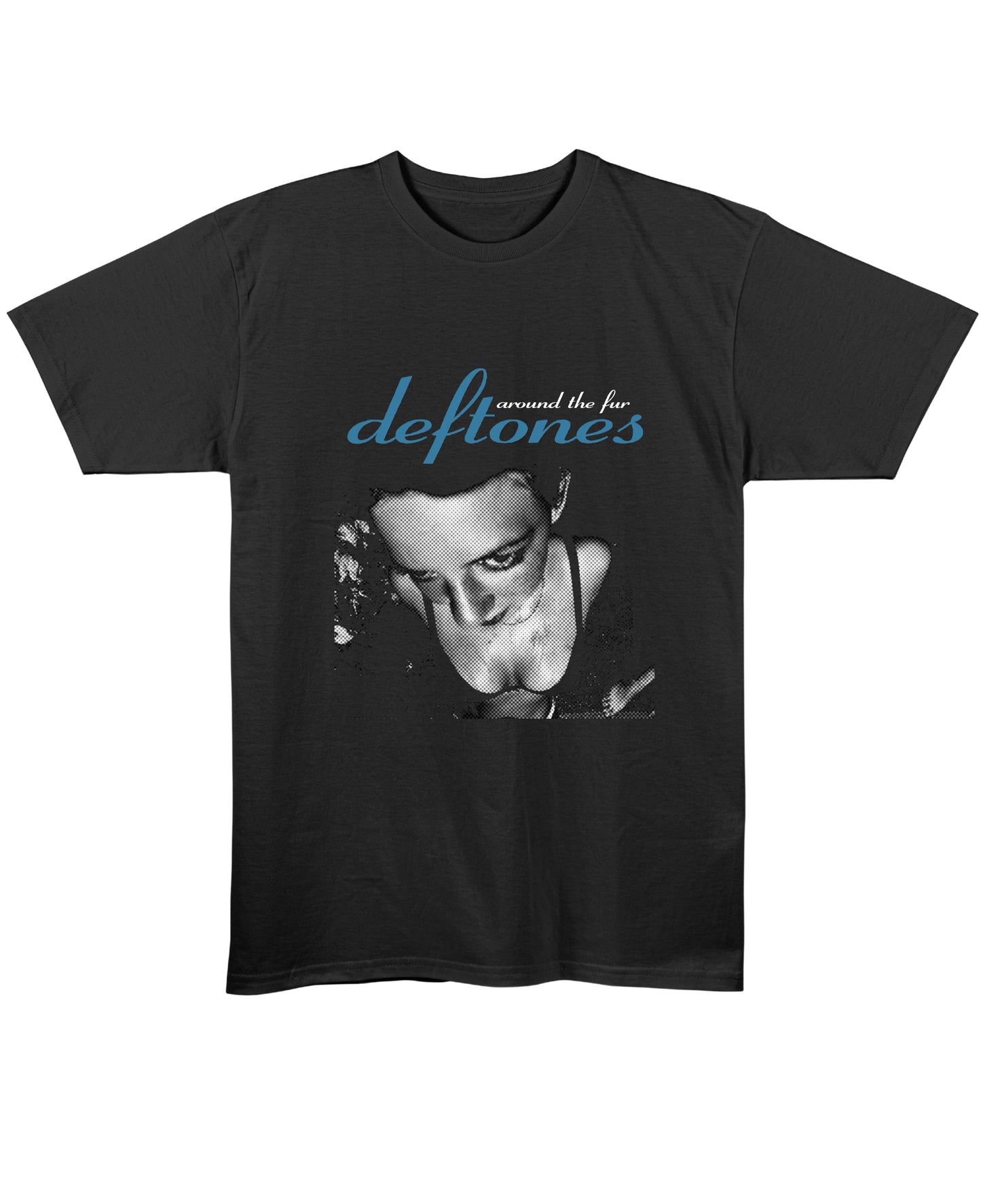 Black Regular Fit T-shirt Front Design