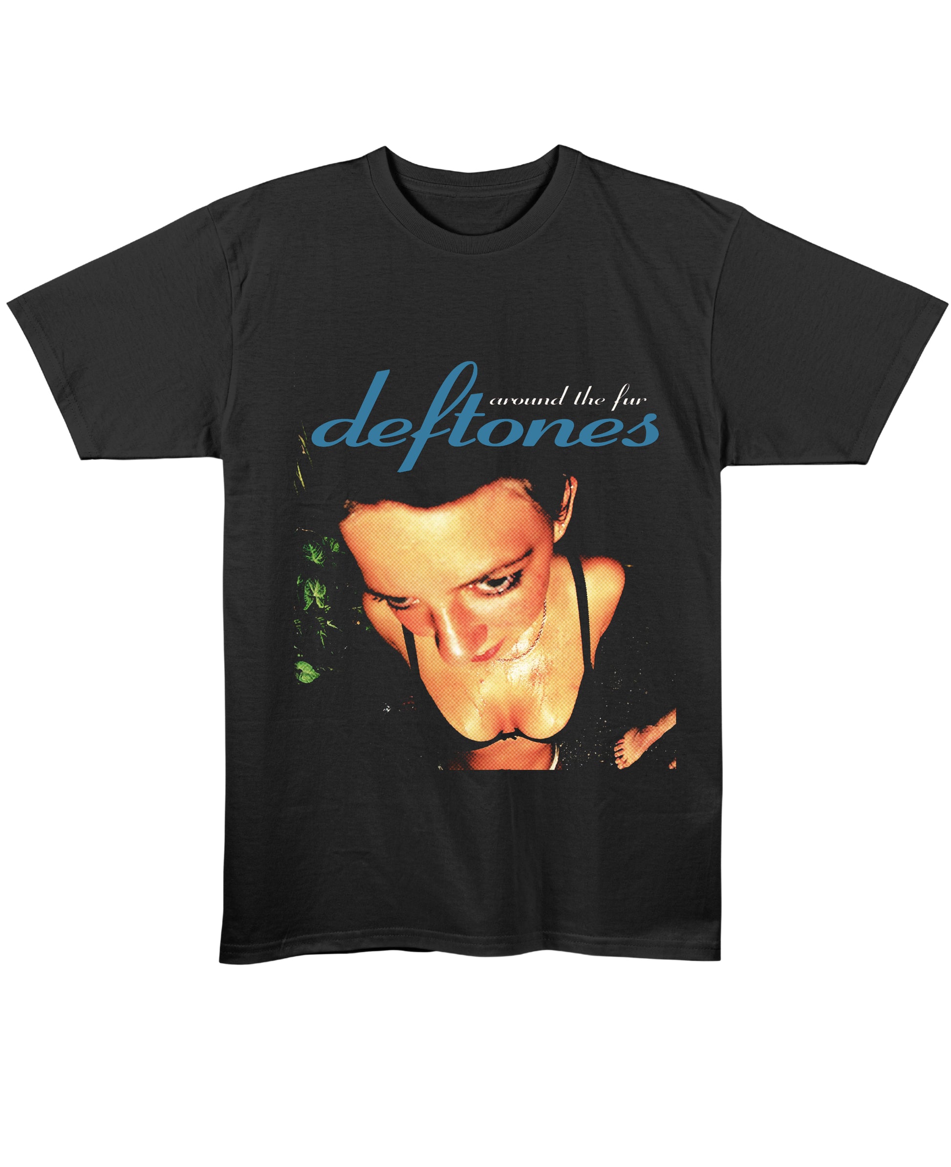 Black Regular Fit T-shirt Front Design