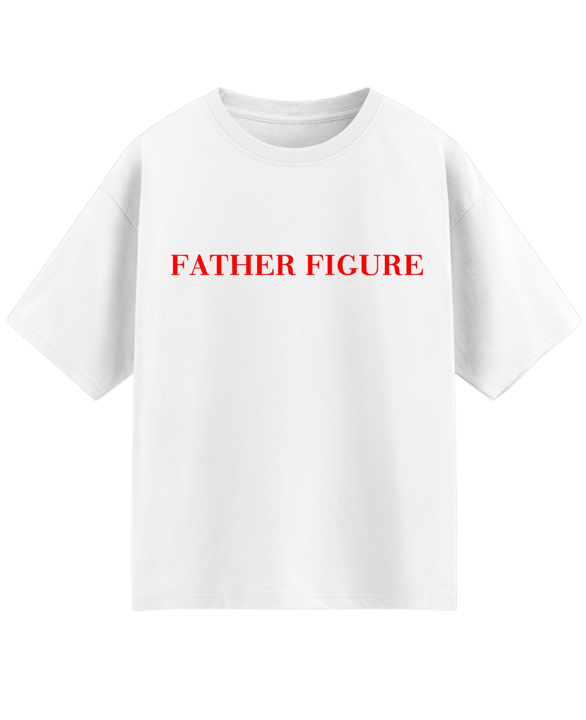 White Oversized T-shirt Front Design