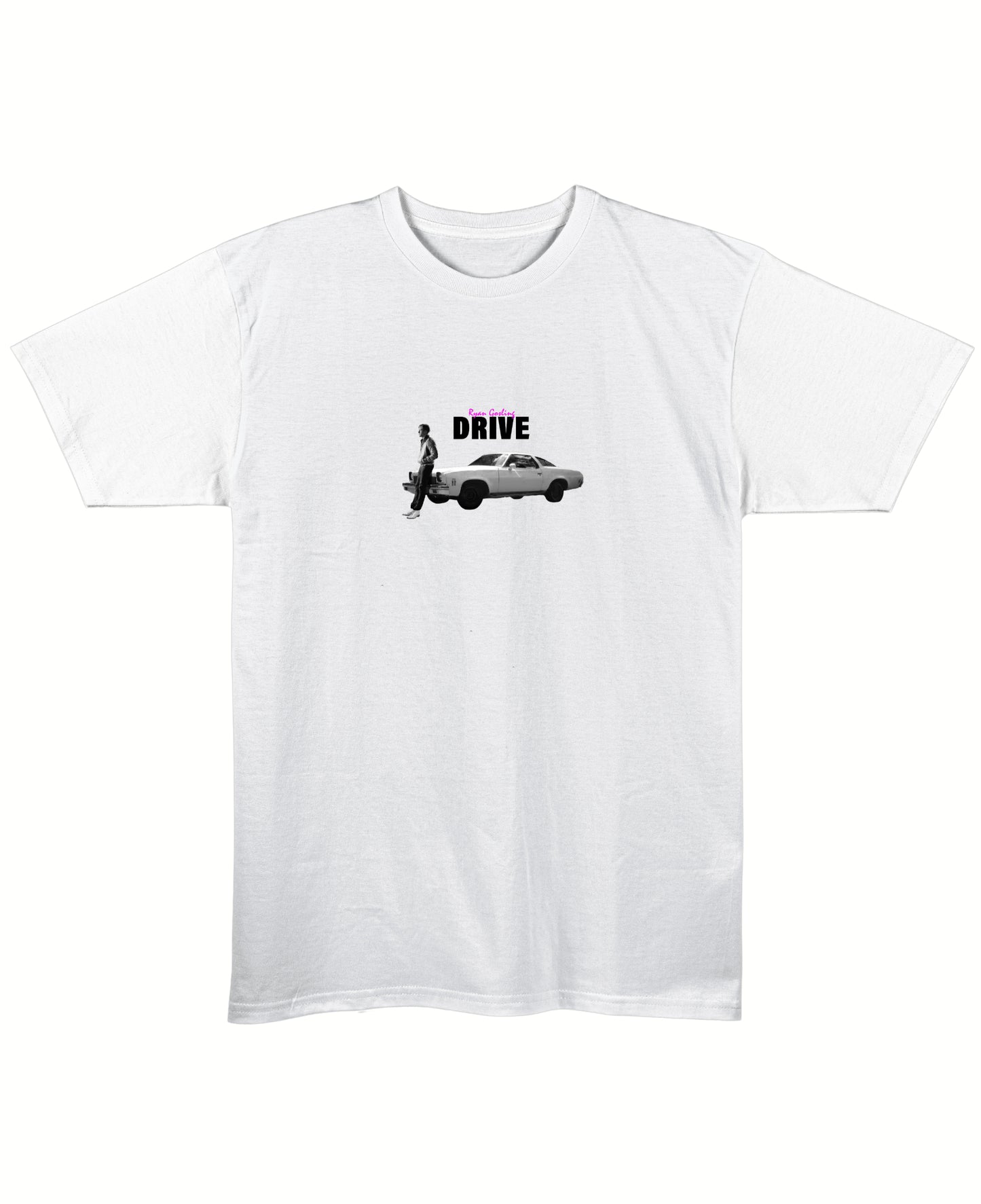White Regular Fit T-shirt Front Design