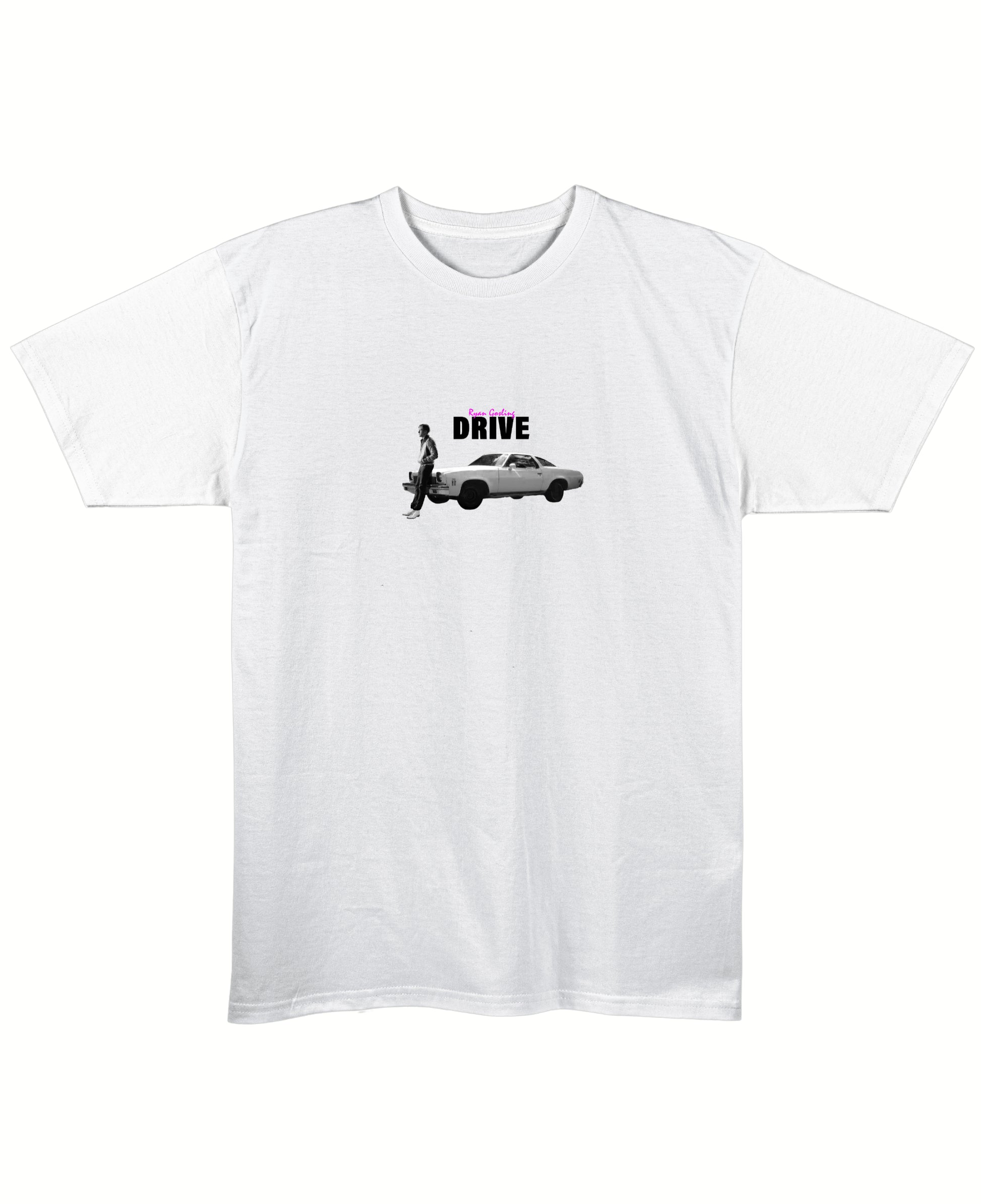White Regular Fit T-shirt Front Design