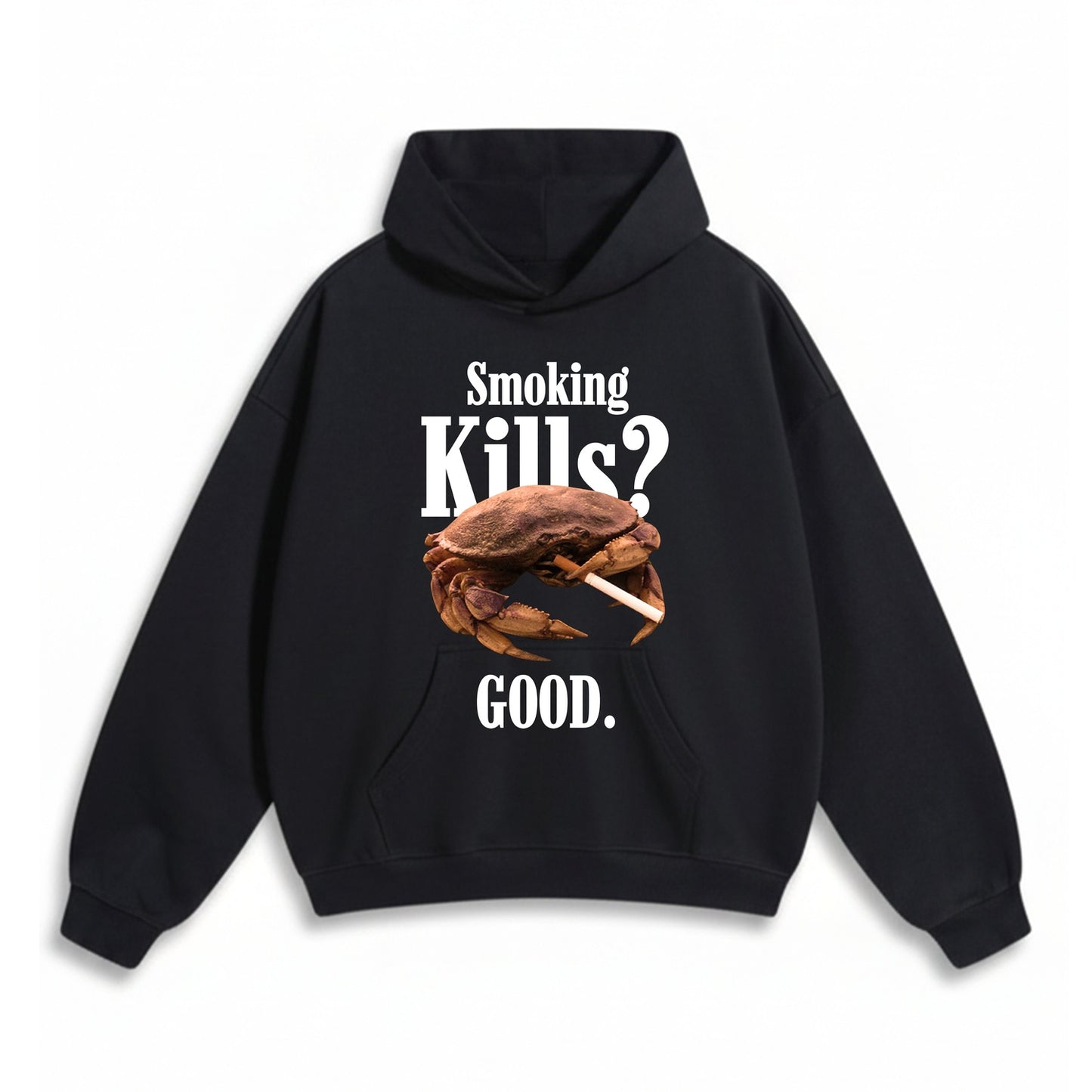 SMOKING KILLS OVERSIZED HOODIE