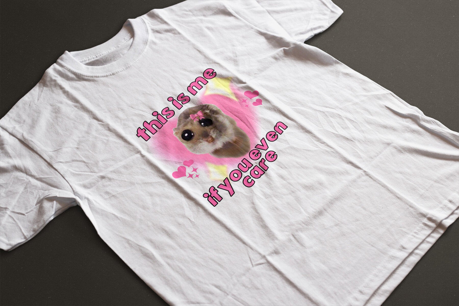 if you even care t-shirt mouse edition